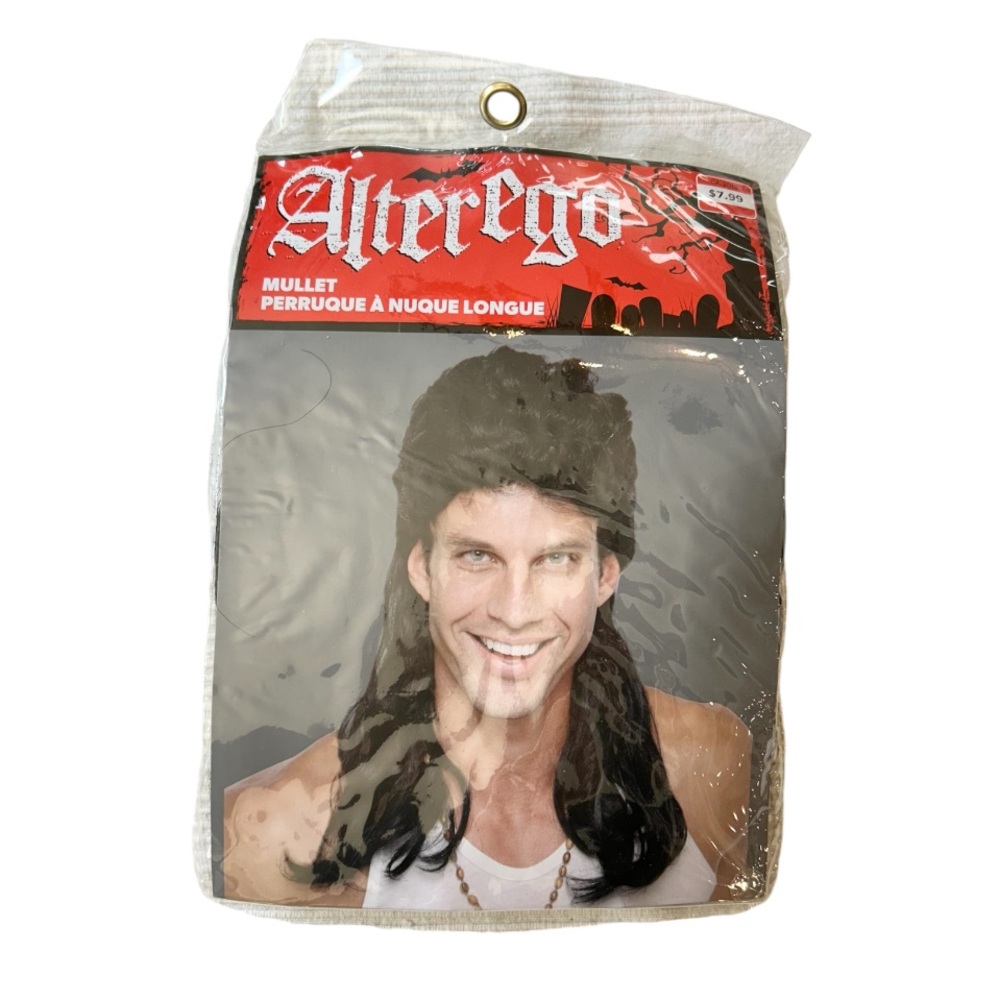 Red Neck Mullet Wig by Alterego